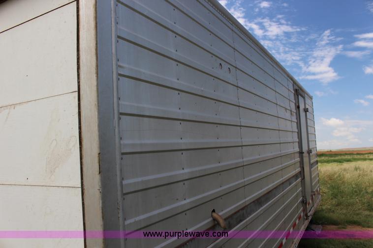 image for item K1036 Shop built enclosed cargo trailer