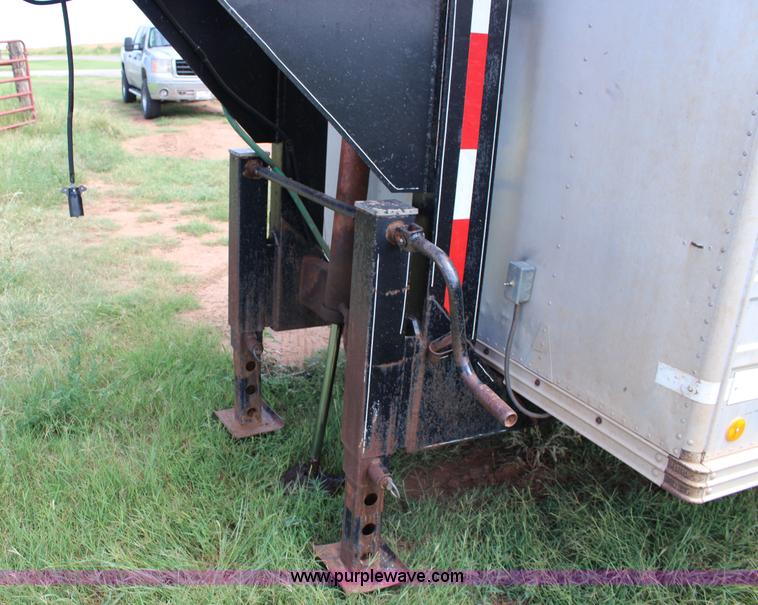 image for item K1036 Shop built enclosed cargo trailer