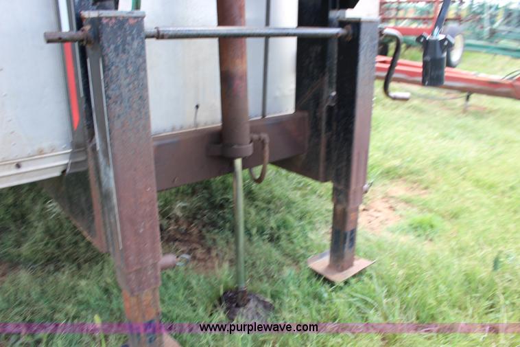 image for item K1036 Shop built enclosed cargo trailer