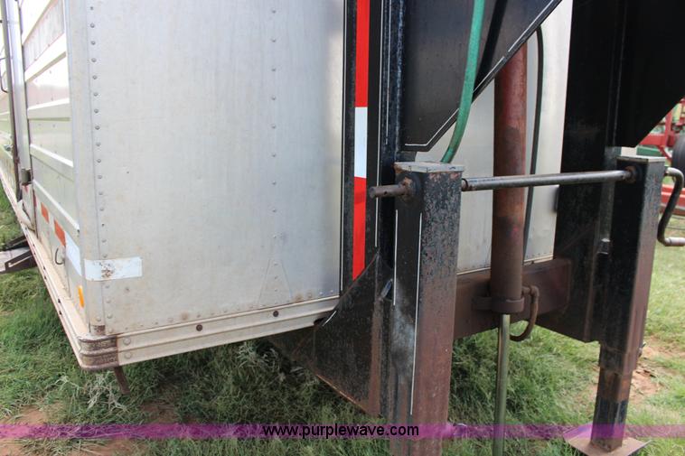 image for item K1036 Shop built enclosed cargo trailer