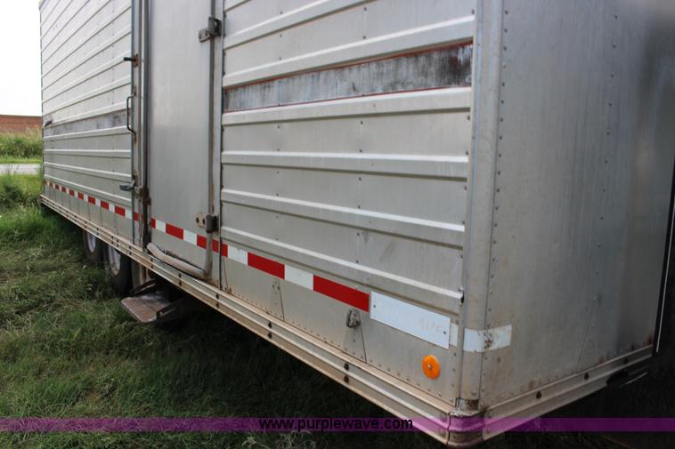 image for item K1036 Shop built enclosed cargo trailer