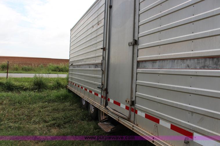 image for item K1036 Shop built enclosed cargo trailer