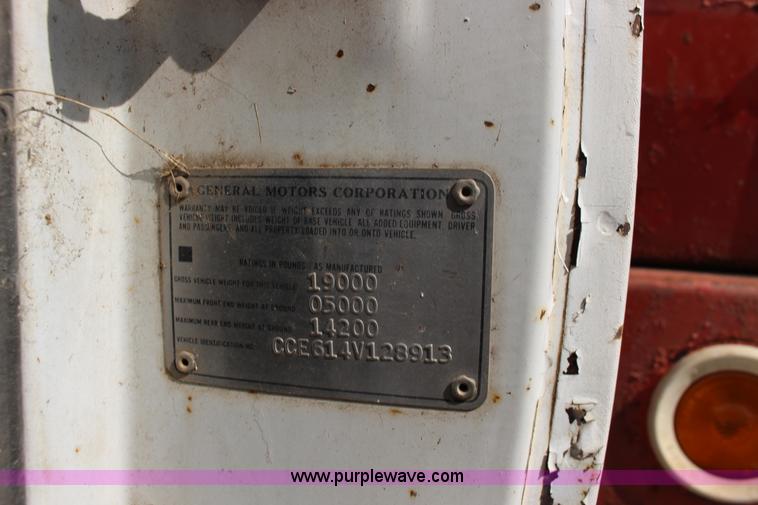 image for item K1078 1974 Chevrolet C60 grain truck