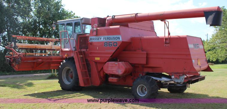 image for item K1079 1984 Massey-Ferguson 860 combine