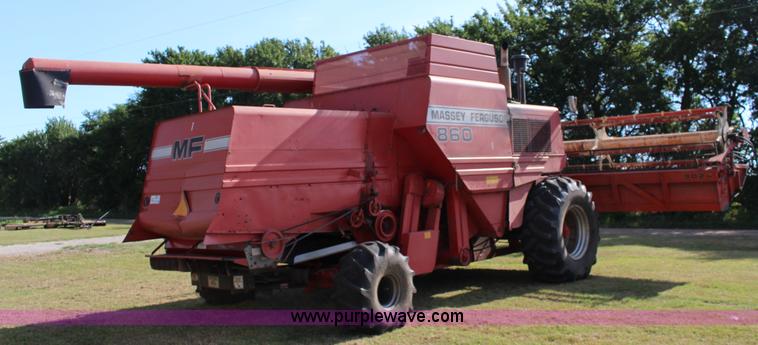 image for item K1079 1984 Massey-Ferguson 860 combine