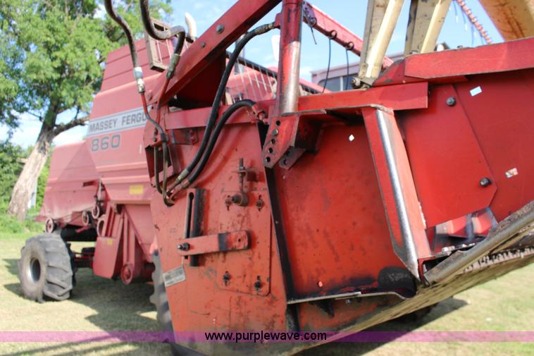 image for item K1079 1984 Massey-Ferguson 860 combine