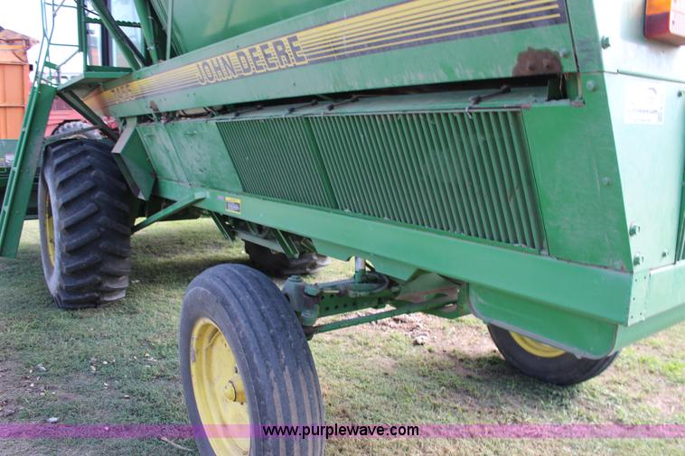 image for item K1080 1997 John Deere 7455 6R30 cotton stripper