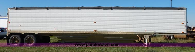 image for item K1594 1994 Timpte Super Hopper Convertible double hopper bottom grain trailer