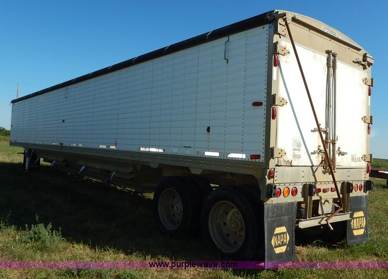image for item K1594 1994 Timpte Super Hopper Convertible double hopper bottom grain trailer