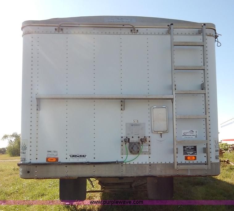 image for item K1594 1994 Timpte Super Hopper Convertible double hopper bottom grain trailer