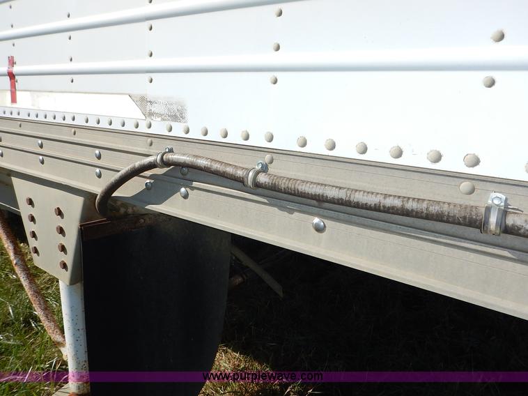 image for item K1594 1994 Timpte Super Hopper Convertible double hopper bottom grain trailer