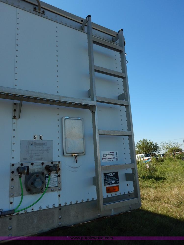image for item K1594 1994 Timpte Super Hopper Convertible double hopper bottom grain trailer