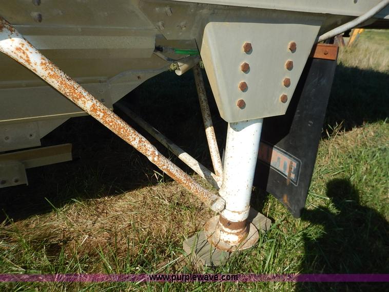 image for item K1594 1994 Timpte Super Hopper Convertible double hopper bottom grain trailer