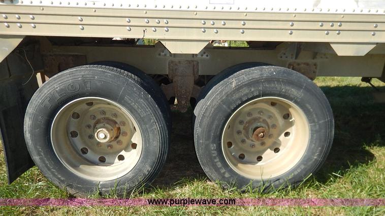 image for item K1594 1994 Timpte Super Hopper Convertible double hopper bottom grain trailer