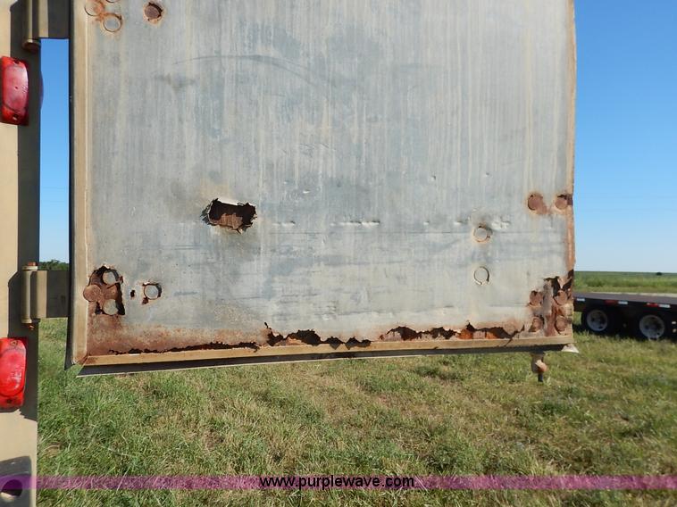 image for item K1594 1994 Timpte Super Hopper Convertible double hopper bottom grain trailer