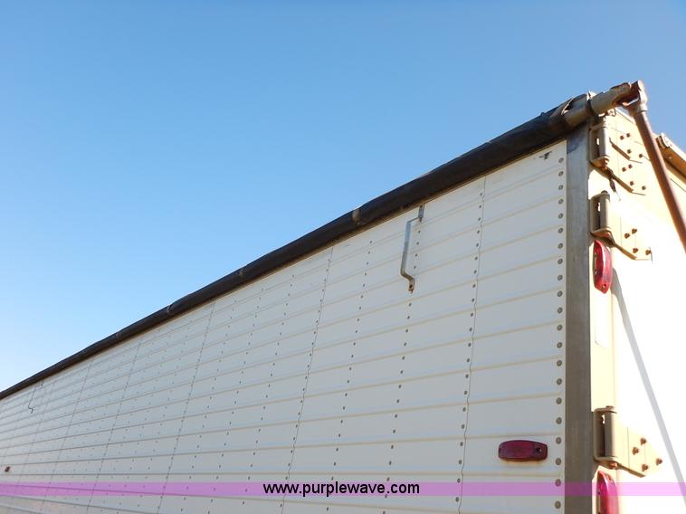 image for item K1594 1994 Timpte Super Hopper Convertible double hopper bottom grain trailer