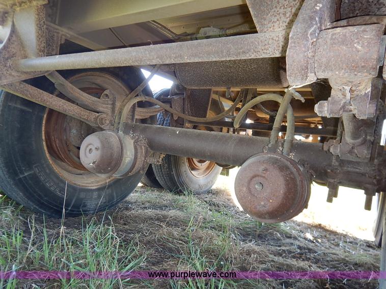 image for item K1594 1994 Timpte Super Hopper Convertible double hopper bottom grain trailer