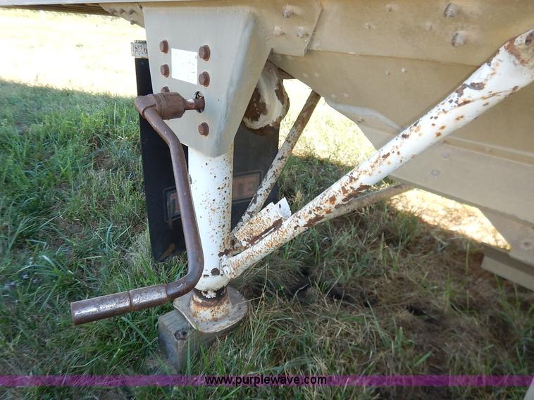 image for item K1594 1994 Timpte Super Hopper Convertible double hopper bottom grain trailer