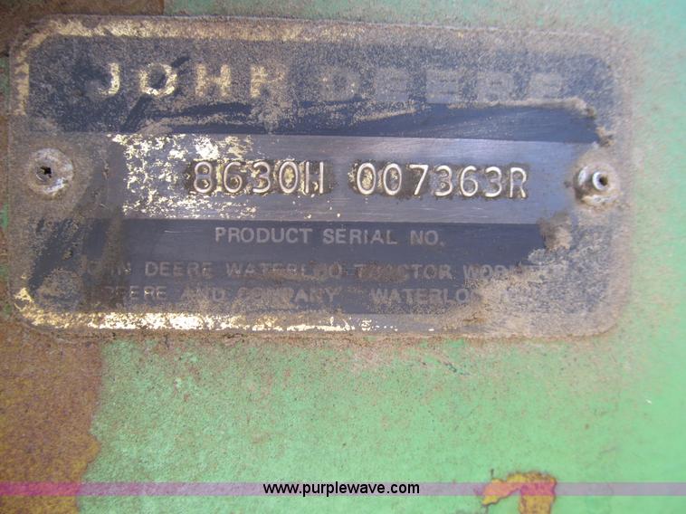 image for item K6264 1977 John Deere 8630 4WD tractor