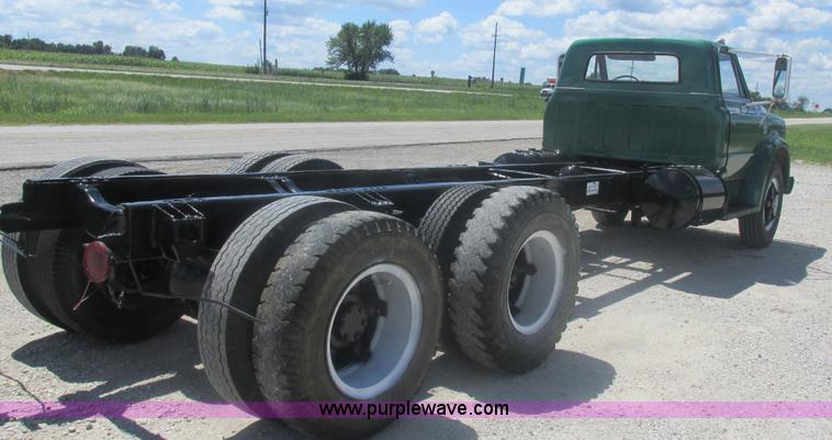 image for item L4030 1967 Chevrolet C60 truck cab and chassis