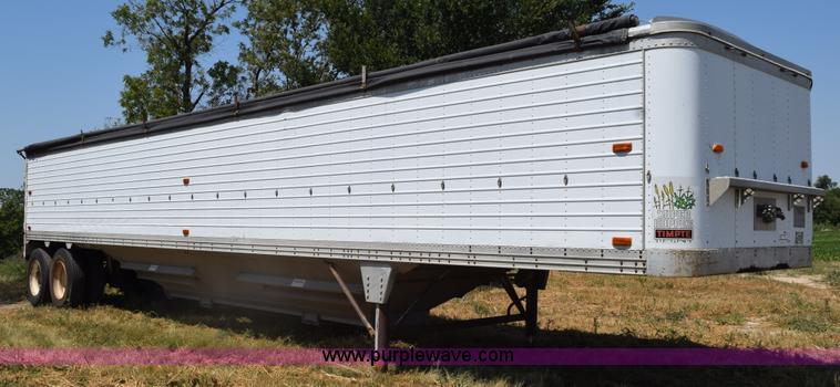 image for item L5768 1984 Timpte Super Hopper double hopper grain trailer