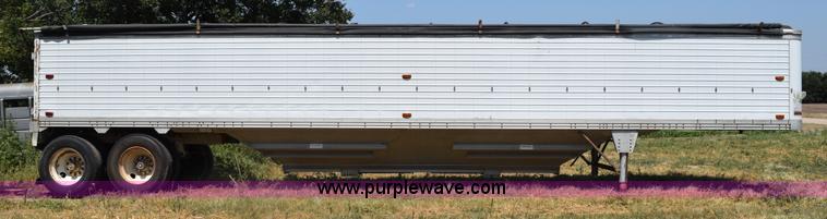image for item L5768 1984 Timpte Super Hopper double hopper grain trailer
