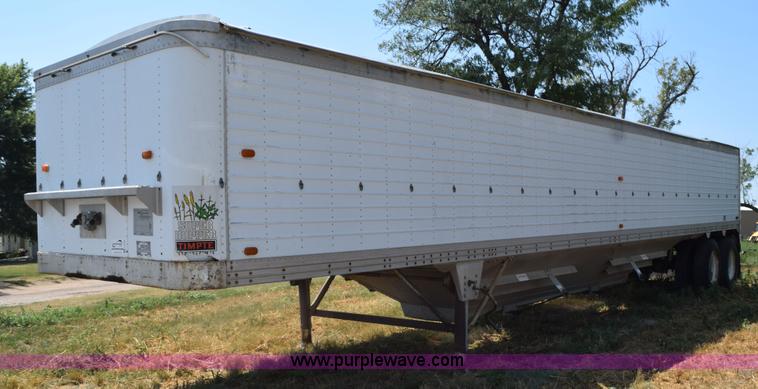 image for item L5768 1984 Timpte Super Hopper double hopper grain trailer