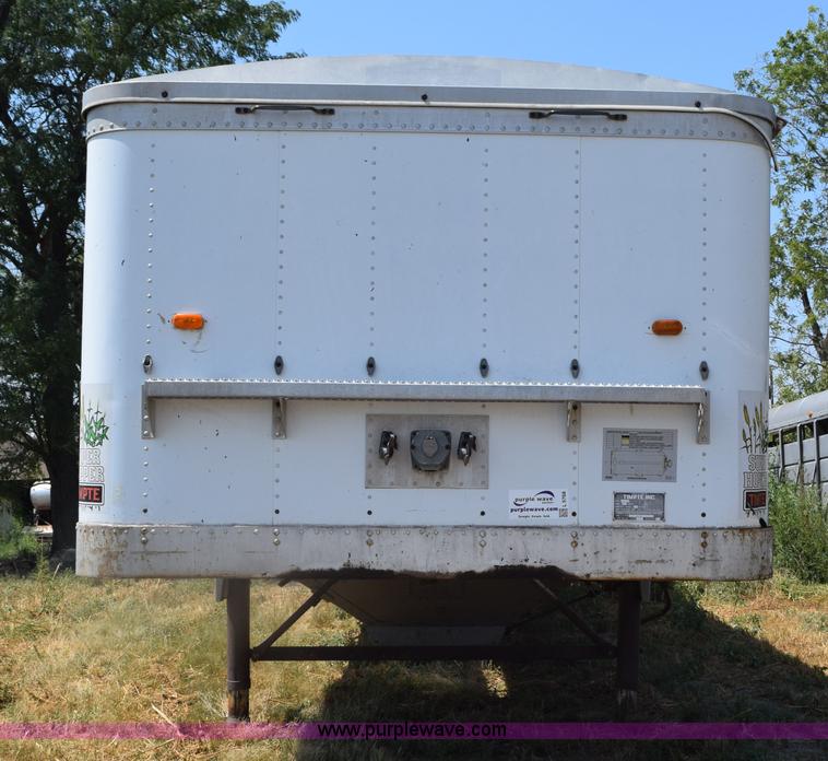 image for item L5768 1984 Timpte Super Hopper double hopper grain trailer