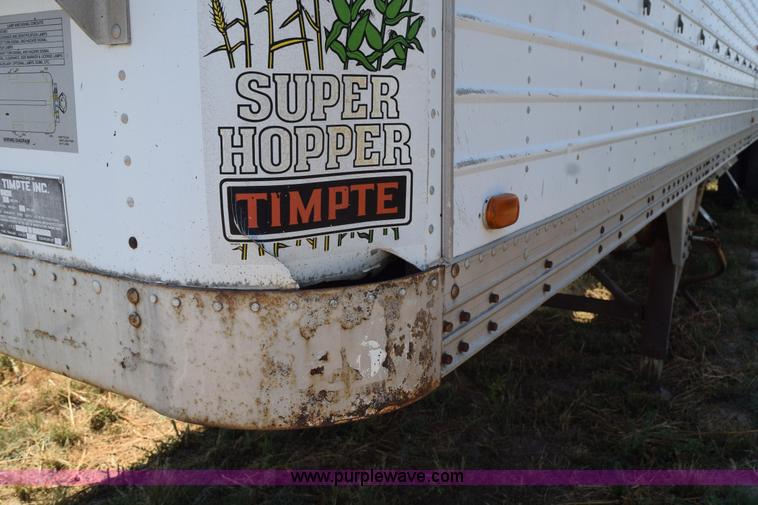 image for item L5768 1984 Timpte Super Hopper double hopper grain trailer