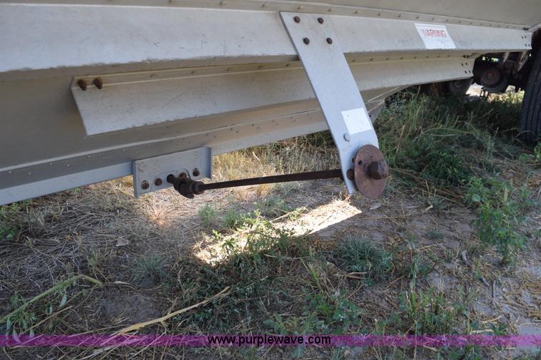 image for item L5768 1984 Timpte Super Hopper double hopper grain trailer