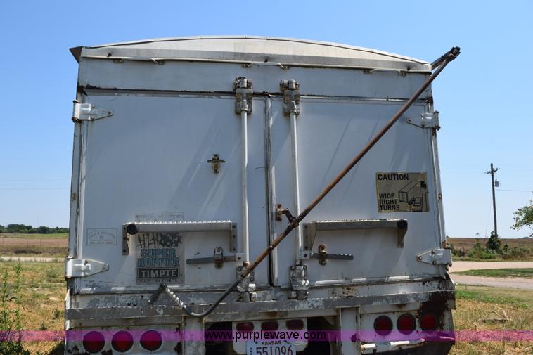 image for item L5768 1984 Timpte Super Hopper double hopper grain trailer