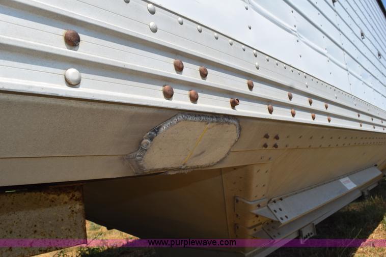 image for item L5768 1984 Timpte Super Hopper double hopper grain trailer