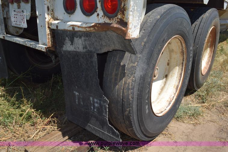 image for item L5768 1984 Timpte Super Hopper double hopper grain trailer