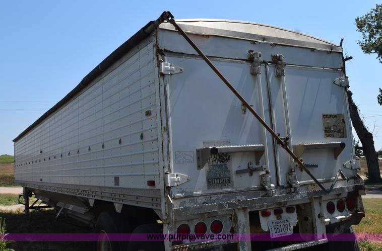 image for item L5768 1984 Timpte Super Hopper double hopper grain trailer