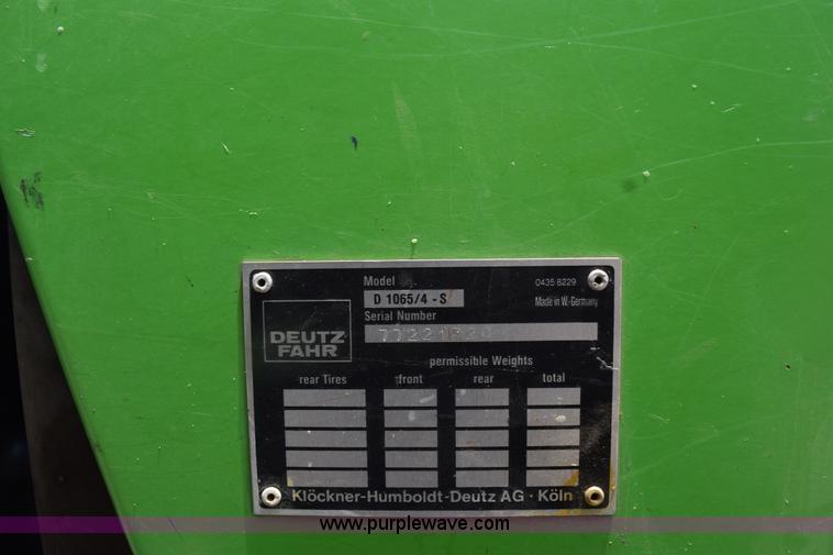 image for item L5775 Deutz Allis 6240 tractor