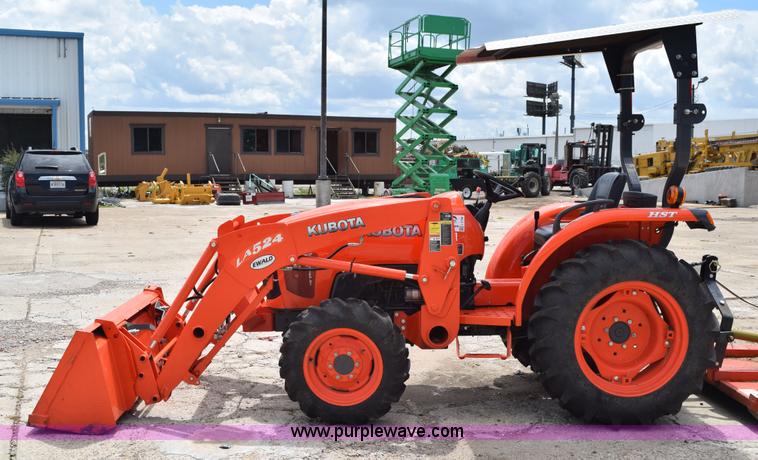 image for item L5786 2014 Kubota L3200D MFWD tractor