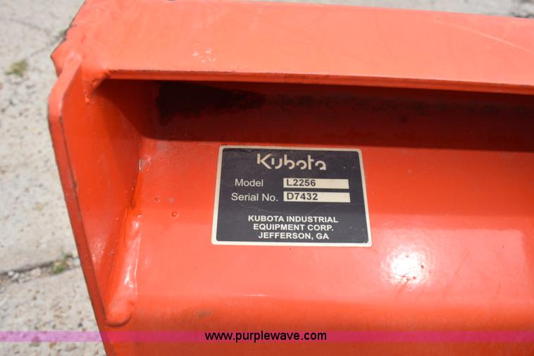 image for item L5786 2014 Kubota L3200D MFWD tractor