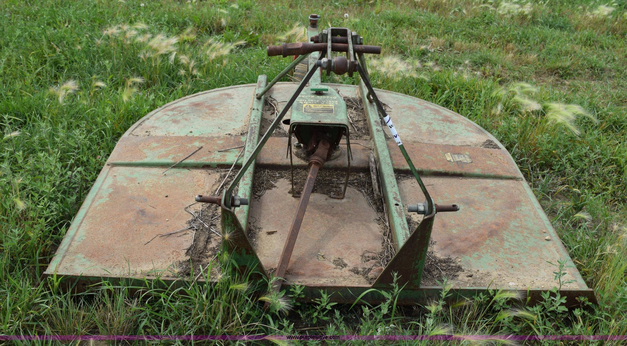 John Deere 606 rotary mower in Madison, SD Item K6231 sold Purple Wave