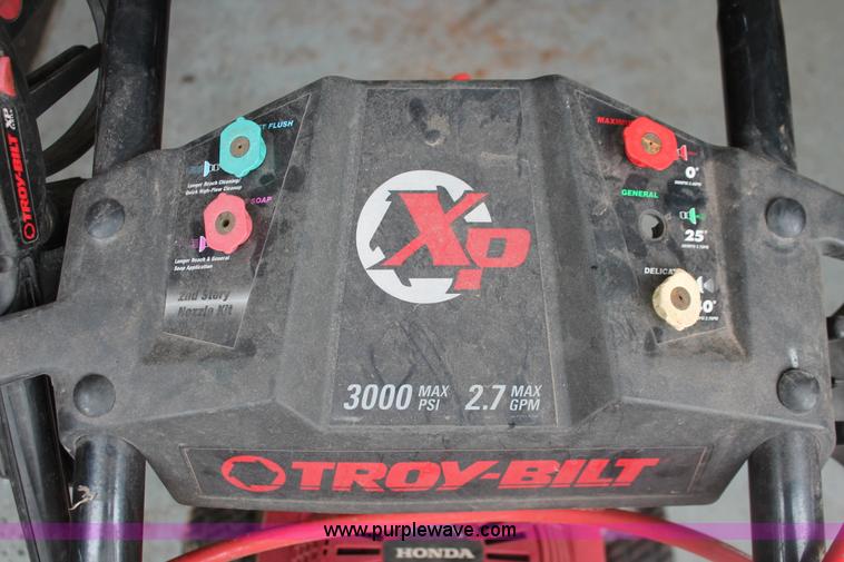image for item AK9553 Troy-Bilt pressure washer