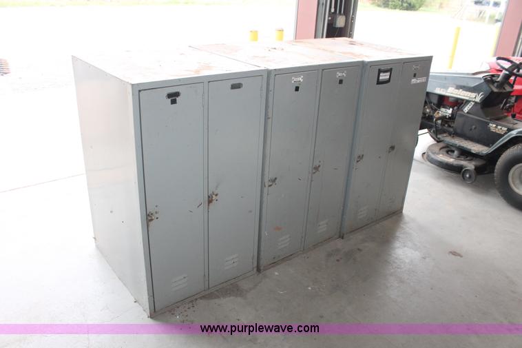 image for item AK9555 (3) tandem vertical lockers