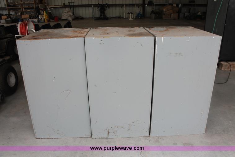 image for item AK9555 (3) tandem vertical lockers