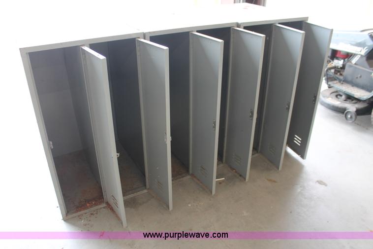 image for item AK9555 (3) tandem vertical lockers