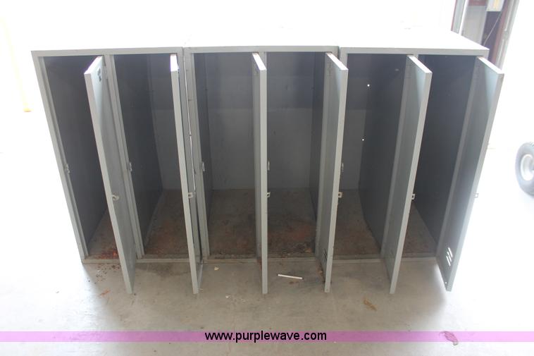 image for item AK9555 (3) tandem vertical lockers