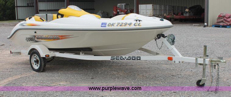 image for item AK9558 2003 SeaDoo Bombardier 5769 jet boat