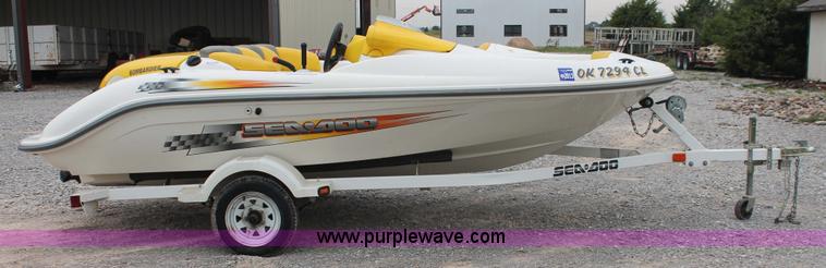 image for item AK9558 2003 SeaDoo Bombardier 5769 jet boat