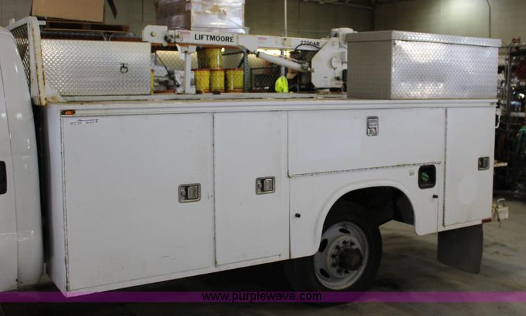 image for item BB9376 Knapheide utility bed with crane