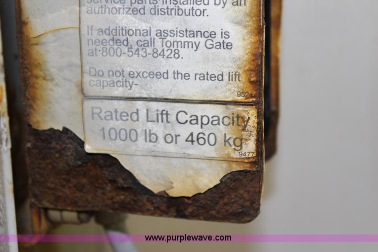 image for item BB9376 Knapheide utility bed with crane