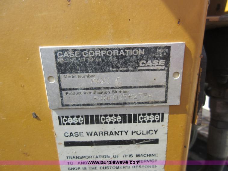 image for item BR9976 Case Maxi Sneaker Series C cable plow