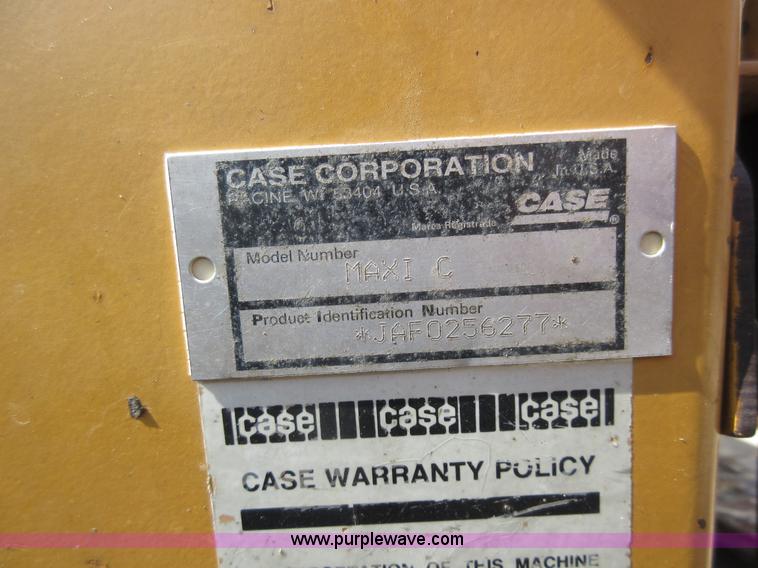 image for item BR9976 Case Maxi Sneaker Series C cable plow