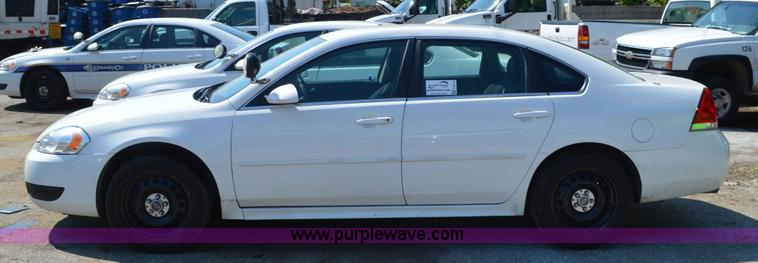 image for item G3614 2012 Chevrolet Impala Police Cruiser